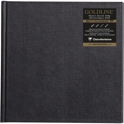 Clairefontaine 34249C Black Square Sketchbook - Sketchbook Clairefontaine 34249C Black Square Sketchbook - Sketchbook