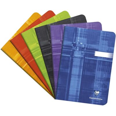 Clairefontaine A5 Heft - 48 Seiten - Mehrfarbig - Notizblock Clairefontaine A5 Heft - 48 Seiten - Mehrfarbig - Notizblock
