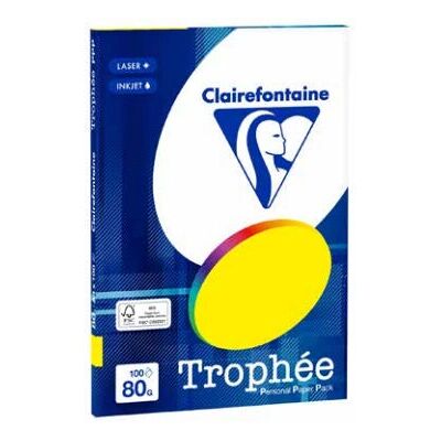 Papier d'Impression Bleu A4 Clairefontaine - 80g/m², 100 Feuilles - Publicité Papier d'Impression Bleu A4 Clairefontaine - 80g/m², 100 Feuilles - Publicité