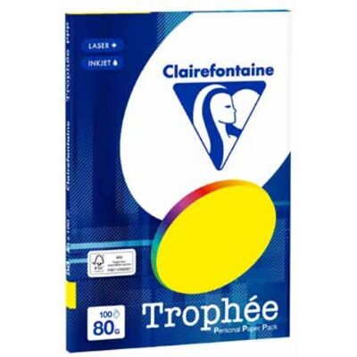 Papel de impresión A4 Verde Clairefontaine 4105C - Papel de impresión Papel de impresión A4 Verde Clairefontaine 4105C - Papel de impresión