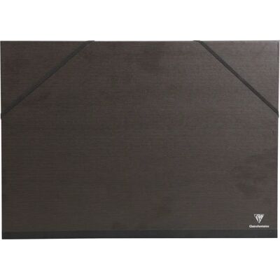 Clairefontaine 44900C Kraft Drawing Folder - Black - DIN A2+ Clairefontaine 44900C Kraft Drawing Folder - Black - DIN A2+