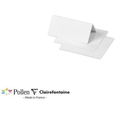Clairefontaine 75016C Confezione da 25 Carte Tavolo Bianche Clairefontaine 75016C Confezione da 25 Carte Tavolo Bianche