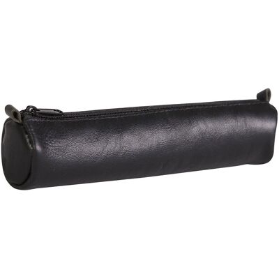 Clairefontaine Leather Pencil Case - Genuine Leather, Black, 18.5x4cm - Product Type Clairefontaine Leather Pencil Case - Genuine Leather, Black, 18.5x4cm - Product Type