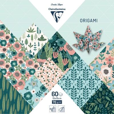 Papier origami Clairefontaine 95372C - Multicolore Papier origami Clairefontaine 95372C - Multicolore