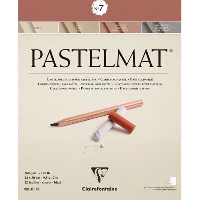 Clairefontaine Pastelmat Nr.7 Beige 24x30cm - Pastellpapier Clairefontaine Pastelmat Nr.7 Beige 24x30cm - Pastellpapier