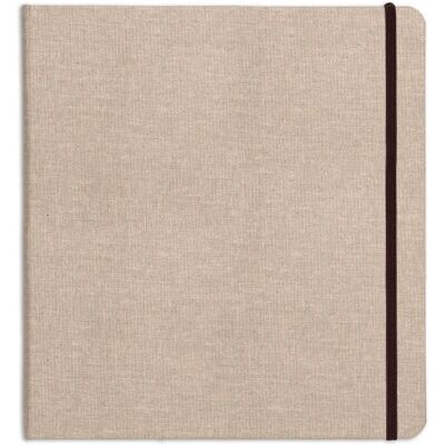 Clairefontaine Goldline Utazóalbum - Természetes len - 30x30cm 180g - Utazóalbum Clairefontaine Goldline Utazóalbum - Természetes len - 30x30cm 180g - Utazóalbum