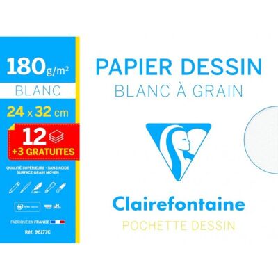 Papier d'art Clairefontaine 96177C - 15 feuilles - Publicité Papier d'art Clairefontaine 96177C - 15 feuilles - Publicité
