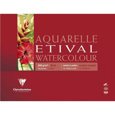 Papel de arte Clairefontaine 96377C - 10 hojas Papel de arte Clairefontaine 96377C - 10 hojas