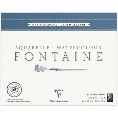 Clairefontaine 96421C Papier artystyczny - 15 arkuszy Clairefontaine 96421C Papier artystyczny - 15 arkuszy