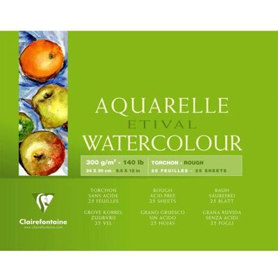 Clairefontaine 96461C konstnärspapper Konstnärspapper block 25 ark - Konstnärspapper Clairefontaine 96461C konstnärspapper Konstnärspapper block 25 ark - Konstnärspapper