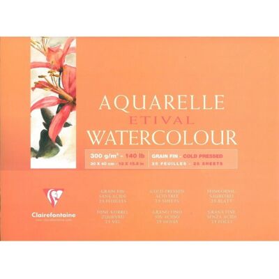 Clairefontaine 96472C Kunstdruckblock - 25 Blatt Clairefontaine 96472C Kunstdruckblock - 25 Blatt