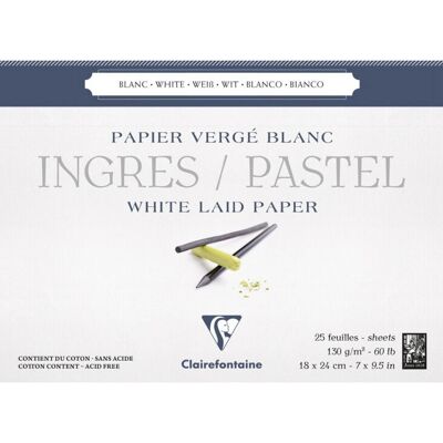 Clairefontaine 96481C Art Paper - Cotton, Acid-Free, 130g Clairefontaine 96481C Art Paper - Cotton, Acid-Free, 130g