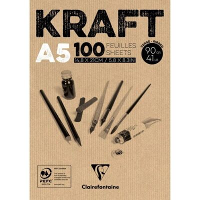 Clairefontaine 96544C papier d'art - brun - papier d'art Clairefontaine 96544C papier d'art - brun - papier d'art