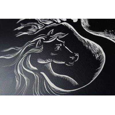 Carta artistica Clairefontaine 96801C - 5 fogli Carta artistica Clairefontaine 96801C - 5 fogli