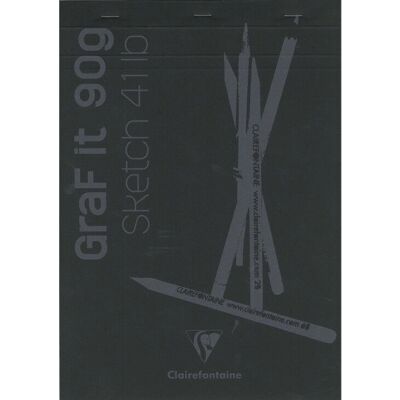 Clairefontaine 96841C Papier d'Art - Croquis, DIN A4, Noir - Publicité Clairefontaine 96841C Papier d'Art - Croquis, DIN A4, Noir - Publicité