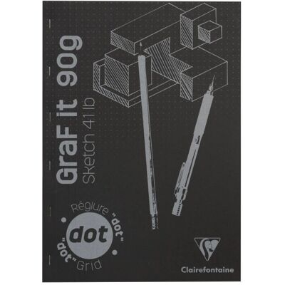 Papier d'art Clairefontaine 96845C - 80 feuilles, noir, 90g/m² Papier d'art Clairefontaine 96845C - 80 feuilles, noir, 90g/m²
