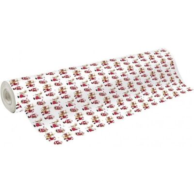 Papier d'art Clairefontaine 211924C - Motifs de Noël, 50m x 0,70m, 60g/m² Papier d'art Clairefontaine 211924C - Motifs de Noël, 50m x 0,70m, 60g/m²