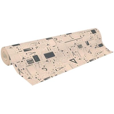 Clairefontaine Kraft Gray 70g 50m - Wrapping Paper Clairefontaine Kraft Gray 70g 50m - Wrapping Paper