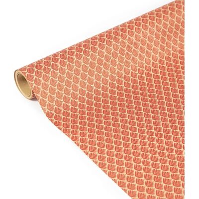 Clairefontaine Kraft 70g Rouleaux Miniatures Fleurs Rouges - Papier Cadeau - Publicité Clairefontaine Kraft 70g Rouleaux Miniatures Fleurs Rouges - Papier Cadeau - Publicité