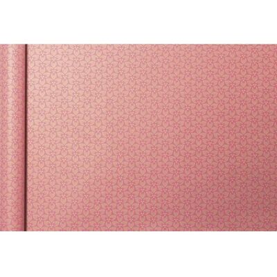 Clairefontaine Kraft Tiny Rolls Fleurs roses - Ajándékkartonpapír Clairefontaine Kraft Tiny Rolls Fleurs roses - Ajándékkartonpapír