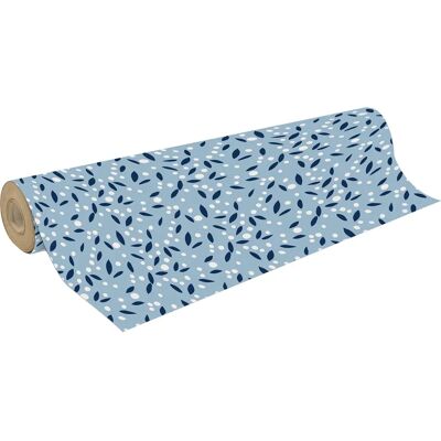 Rouleau de Papier Kraft Clairefontaine - 70g, 50m, Bleu - Papier Cadeau Rouleau de Papier Kraft Clairefontaine - 70g, 50m, Bleu - Papier Cadeau