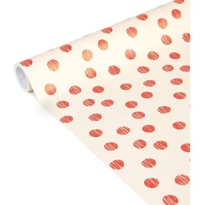 Clairefontaine - Tiny Rolls Pois 5x0.35m - Díszpapír Clairefontaine - Tiny Rolls Pois 5x0.35m - Díszpapír