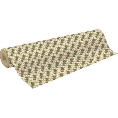 Clairefontaine Kraft Wrapping Paper - Pâquerettes - 70g/m² - 50m Clairefontaine Kraft Wrapping Paper - Pâquerettes - 70g/m² - 50m