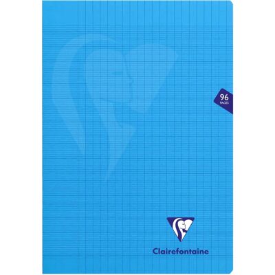 Cahier scolaire Clairefontaine 323161C - Seyès français 90g - Bleu Cahier scolaire Clairefontaine 323161C - Seyès français 90g - Bleu