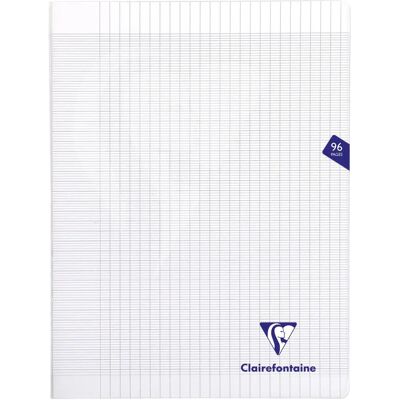 CLAIREFONTAINE Modèle MIMESYS Transparent - Cahiers 24x32cm - 96 pages - Publicité CLAIREFONTAINE Modèle MIMESYS Transparent - Cahiers 24x32cm - 96 pages - Publicité