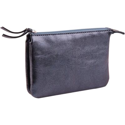 Clairefontaine Model 400012C Lambskin Leather Bag - 2 Compartments Clairefontaine Model 400012C Lambskin Leather Bag - 2 Compartments