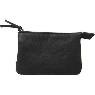 Clairefontaine Model 410003C Leather Pencil Case - Black Clairefontaine Model 410003C Leather Pencil Case - Black