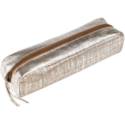 Trousse en cuir rectangulaire Clairefontaine Kleo-Pathra - Crayon Trousse en cuir rectangulaire Clairefontaine Kleo-Pathra - Crayon