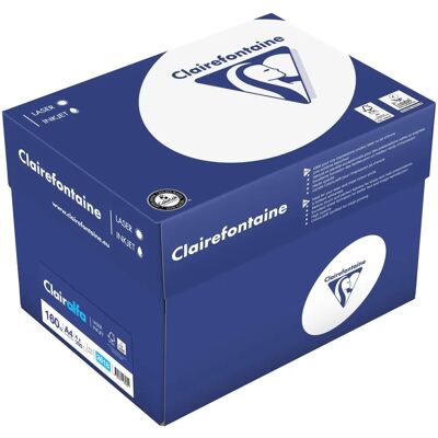 Clairefontaine 160g/m² A4 Kopierpapier - Hochweiß, FSC & Ecolabel Clairefontaine 160g/m² A4 Kopierpapier - Hochweiß, FSC & Ecolabel