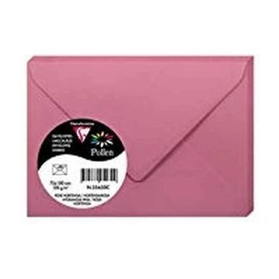 Clairefontaine Kuvert 75x100mm 120g/m² - Rose hortensia - 20-pack Clairefontaine Kuvert 75x100mm 120g/m² - Rose hortensia - 20-pack