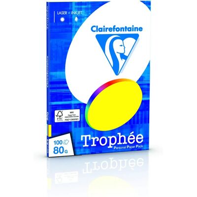 Clairefontaine Buntes A4 Druckerpapier - 100 Blatt Clairefontaine Buntes A4 Druckerpapier - 100 Blatt