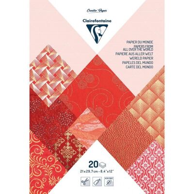 Clairefontaine 95090C Art Paper - 20 Sheets Clairefontaine 95090C Art Paper - 20 Sheets