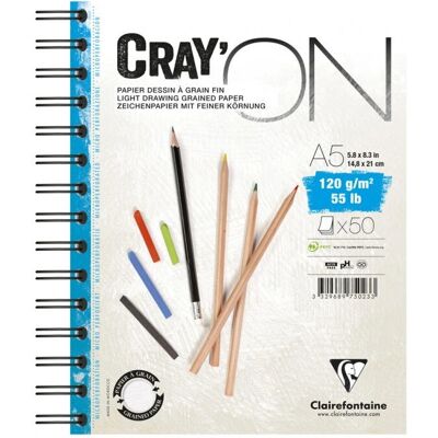 Clairefontaine 975023C Umělecký Papír - 50 Listů - A5 Clairefontaine 975023C Umělecký Papír - 50 Listů - A5
