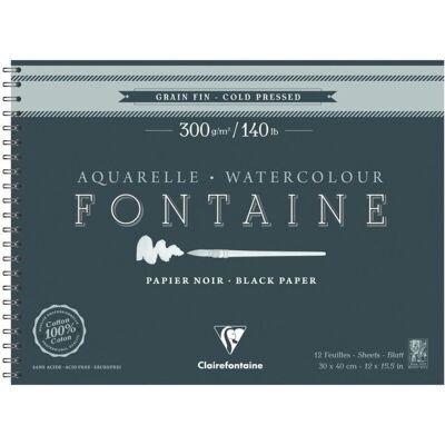Clairefontaine 975312C Art Paper - Professional Quality Art Paper Pad Clairefontaine 975312C Art Paper - Professional Quality Art Paper Pad