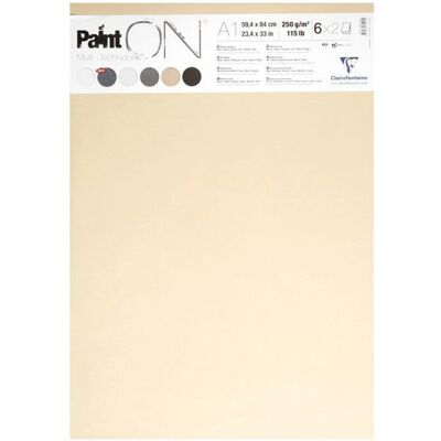 Clairefontaine Art Paper - 12 Sheets Clairefontaine Art Paper - 12 Sheets