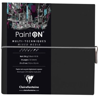 Clairefontaine 975439C Skizzenbuch - Dickes 100% Zellstoffpapier - Multitechnik - Weiches Cover - Elastisches Band - Reißverschluss - Künstler & Reisende Favorit Clairefontaine 975439C Skizzenbuch - Dickes 100% Zellstoffpapier - Multitechnik - Weiches Cover - Elastisches Band - Reißverschluss - Künstler & Reisende Favorit