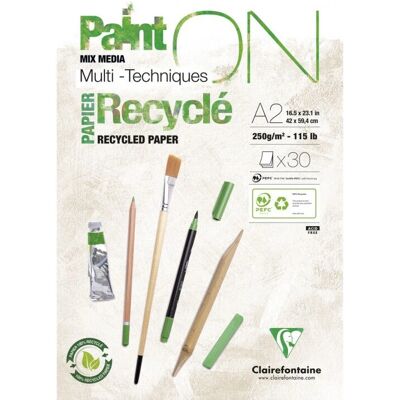Clairefontaine 975743C Kunstpapier - Dick, weiß, Mehrzweck Clairefontaine 975743C Kunstpapier - Dick, weiß, Mehrzweck