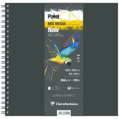 Bloc de papier d'art Clairefontaine 975944C - Epais, 30 feuilles - Publicité Bloc de papier d'art Clairefontaine 975944C - Epais, 30 feuilles - Publicité