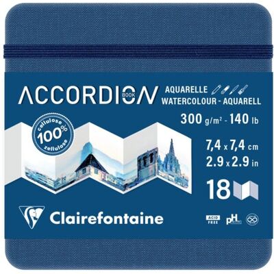 Clairefontaine 975968C Skissbok - Ritning, Bärbar, Hållbar omslag Clairefontaine 975968C Skissbok - Ritning, Bärbar, Hållbar omslag