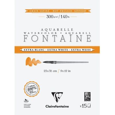Clairefontaine 976020C Bloc de Papel de Arte - 15 Hojas Clairefontaine 976020C Bloc de Papel de Arte - 15 Hojas