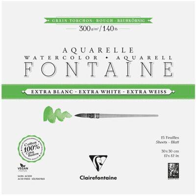 Papel de arte Clairefontaine 976086C - 15 hojas Papel de arte Clairefontaine 976086C - 15 hojas