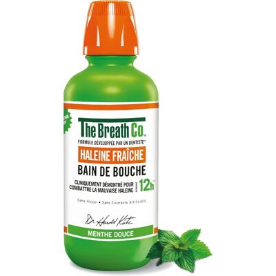 The Breath Co Miętowa Płyn do Płukania Ust - Bezalkoholowy 500ml The Breath Co Miętowa Płyn do Płukania Ust - Bezalkoholowy 500ml