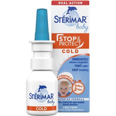 Spray nasal bébé Stérimar - Soulagement du nez congestionné - Publicité Spray nasal bébé Stérimar - Soulagement du nez congestionné - Publicité