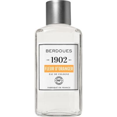 Berdoues 1902 Eau de Cologne Fleur d'Oranger - Hesperide - 245ml - Publicité Berdoues 1902 Eau de Cologne Fleur d'Oranger - Hesperide - 245ml - Publicité