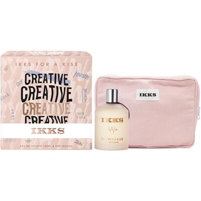 Ensemble Cadeau Édition Limitée Créative Ikks For A Kiss - Coffret cadeau - Publicité Ensemble Cadeau Édition Limitée Créative Ikks For A Kiss - Coffret cadeau - Publicité