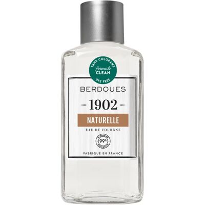 Berdoues 1902 Naturelle Eau de Cologne - 245ml - Unisex - Publicité Berdoues 1902 Naturelle Eau de Cologne - 245ml - Unisex - Publicité